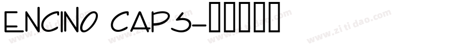 Encino Caps字体转换